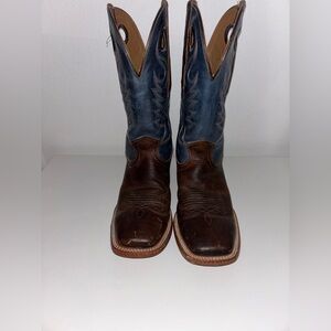 Cody James Western Boots Brown And Blue Men Size 9D